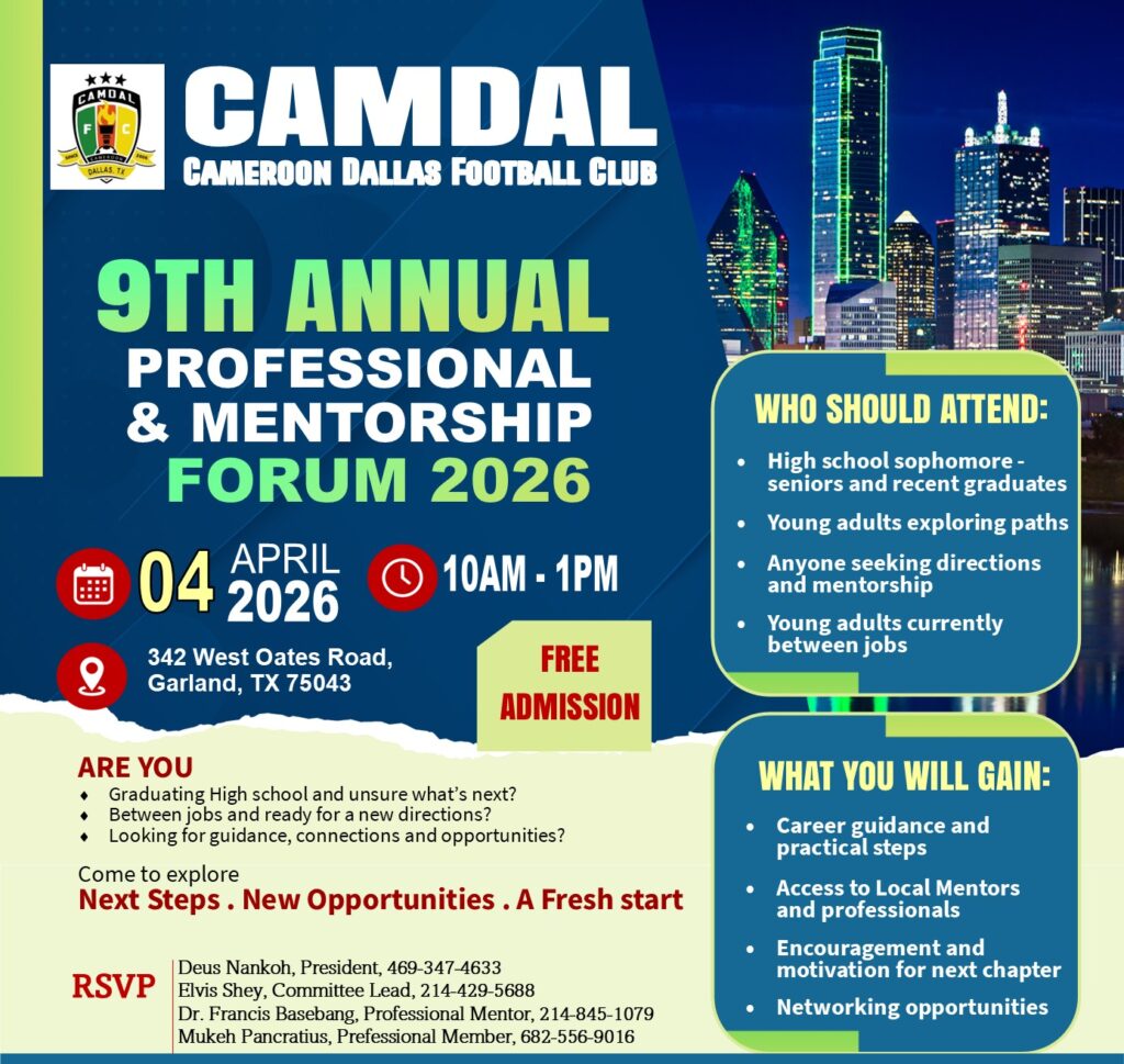 CAMDAL FC 9th Edition of Mentorship and Professional Forum 2026